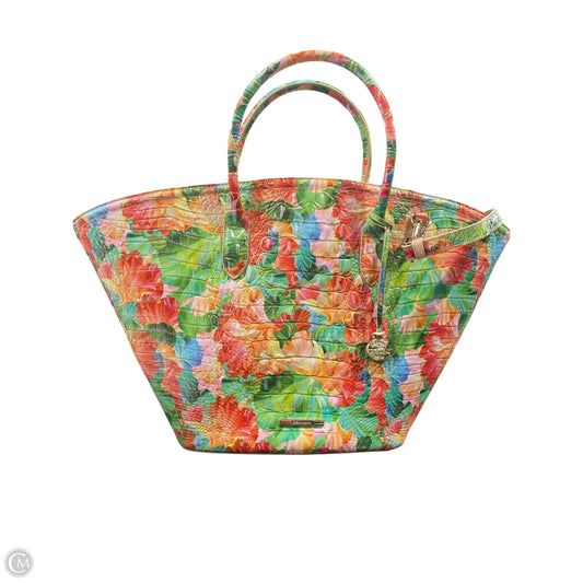 Handbag Designer By Brahmin, Size: Large