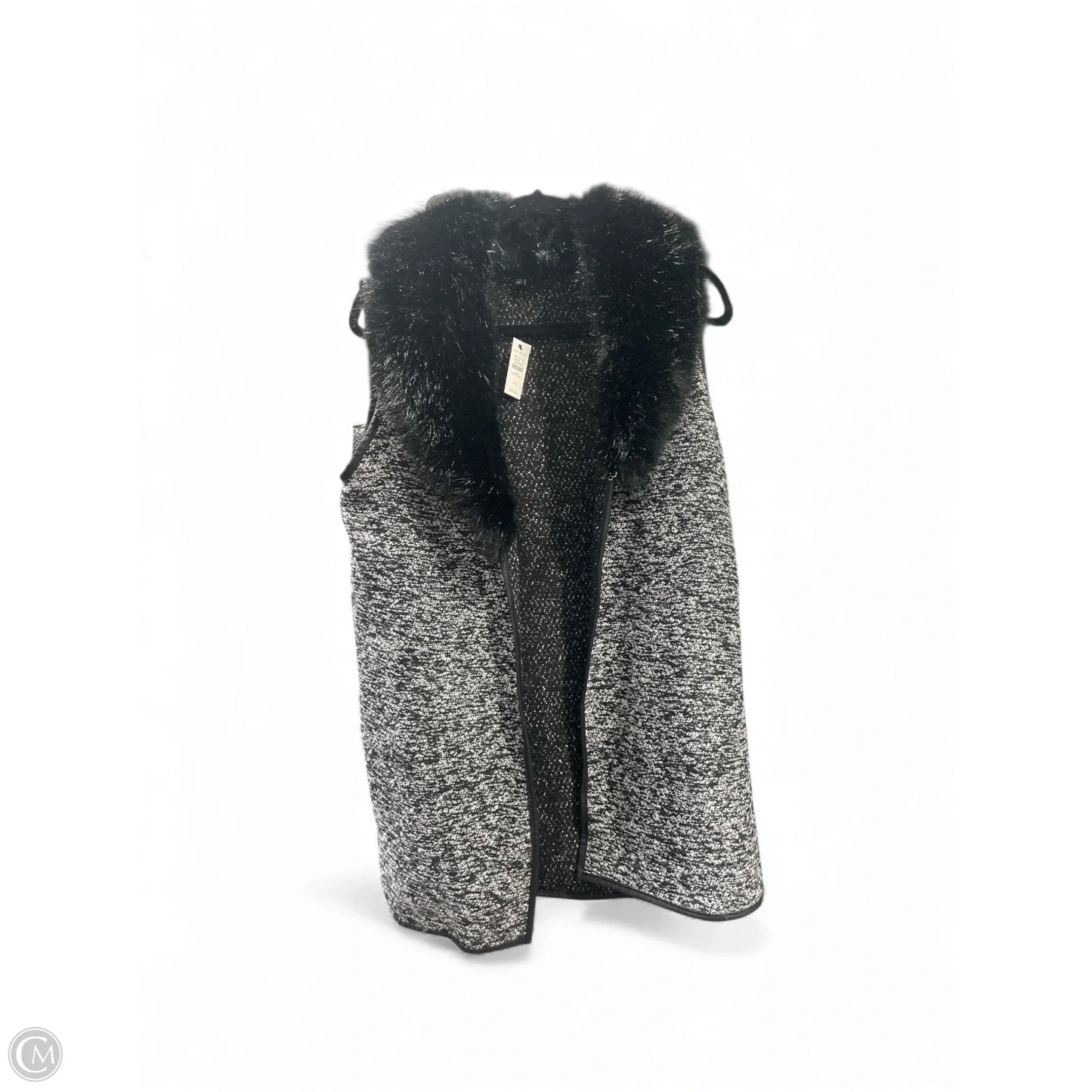 Cardigan By Talbots In Black & White, Size: Xs