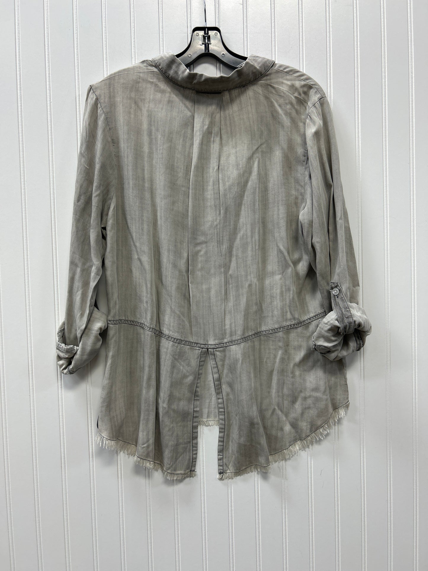 Top Ls By Blue Rain In Grey, Size:L