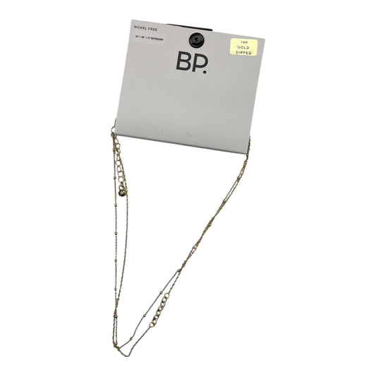 Necklace Layered By Bp In Gold
