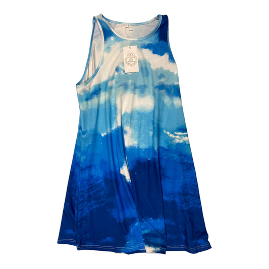 Tunic Sleeveless By Clothes Mentor In Blue, Size: L