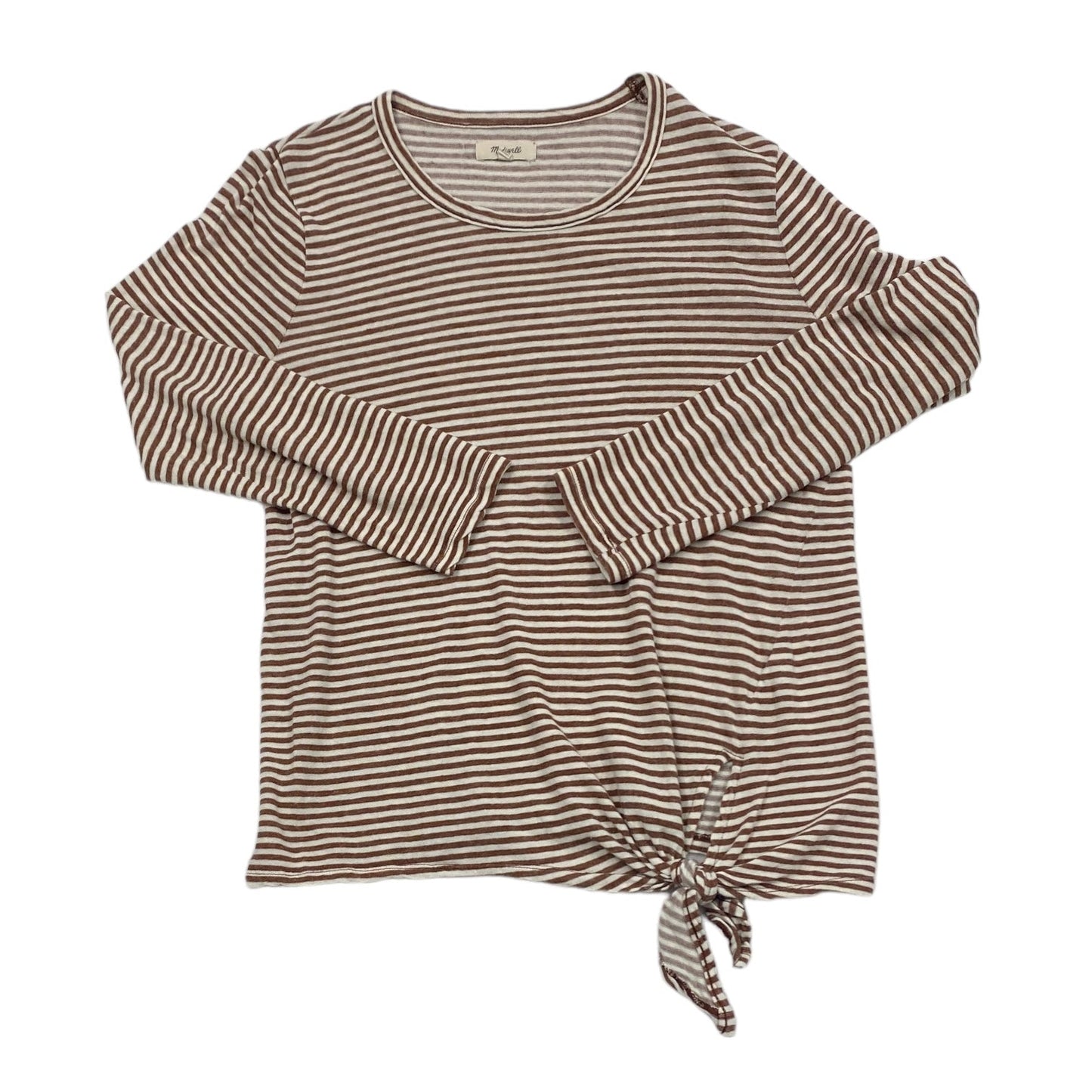 Striped Top Long Sleeve Madewell, Size Xl