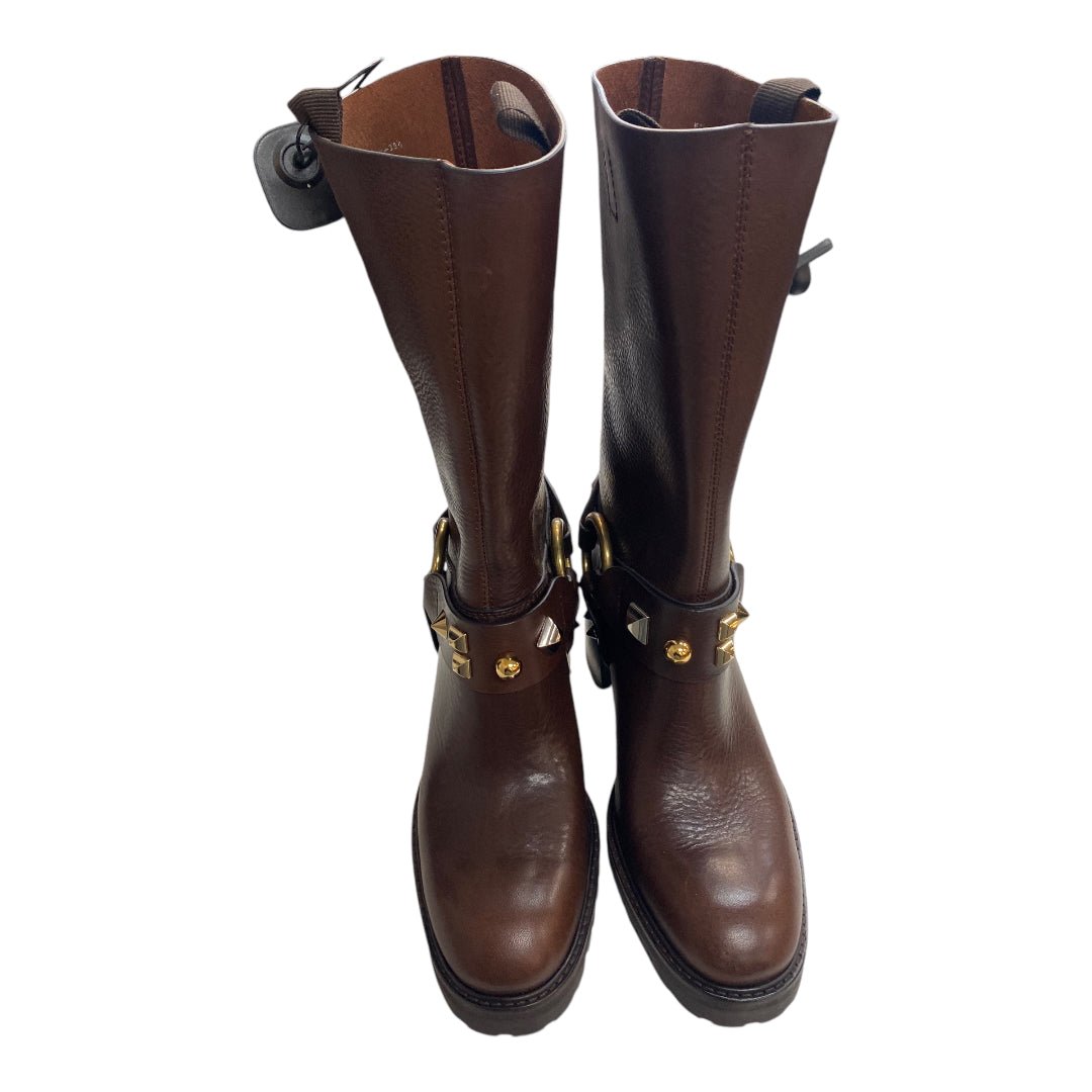 Boots Designer By Pedro Garcia In Brown, Size: 9.5
