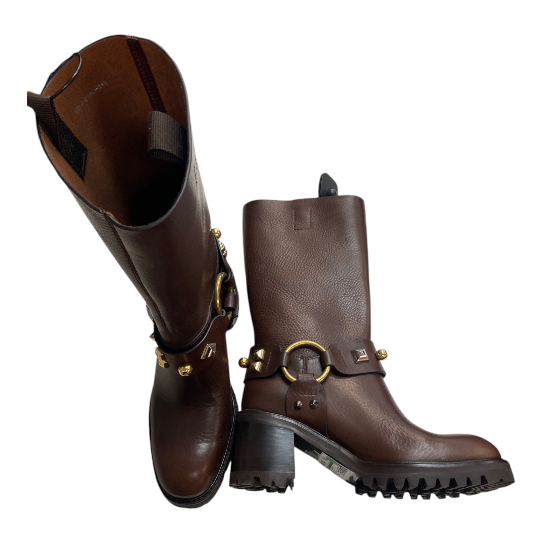 Boots Designer By Pedro Garcia In Brown, Size: 9.5