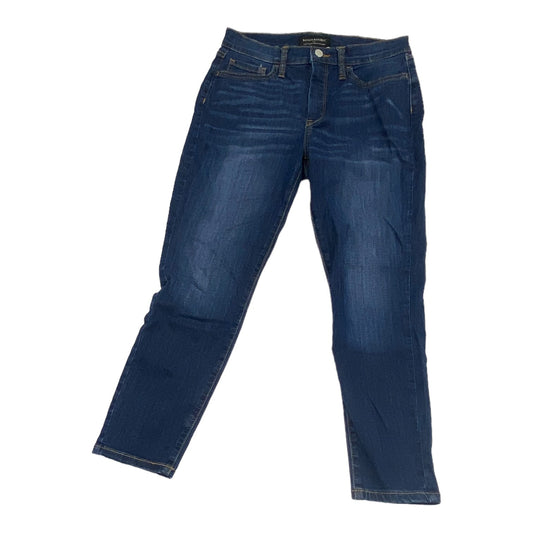 Blue Denim Jeans Straight Banana Republic, Size 4petite