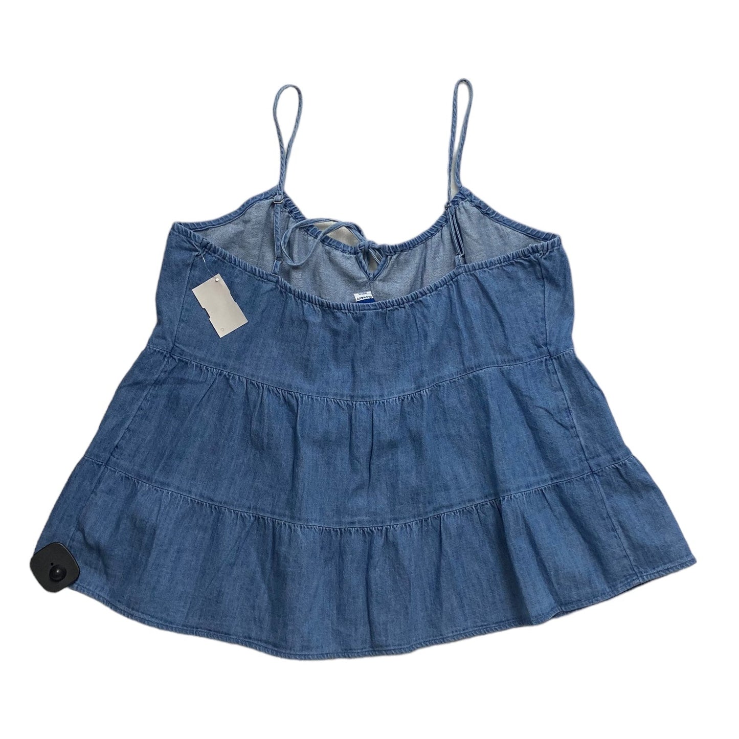 Blue Top Sleeveless Old Navy, Size M