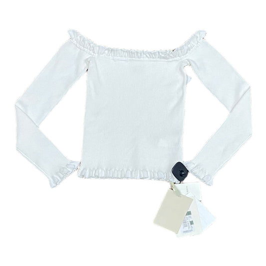 White Top Long Sleeve Miss Sixty, Size M