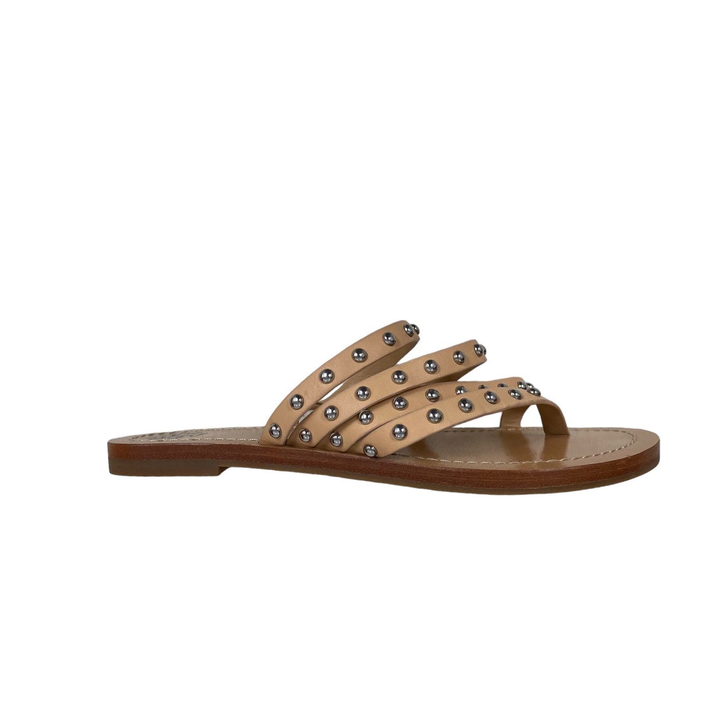 Tan Sandals Designer Tory Burch, Size 7