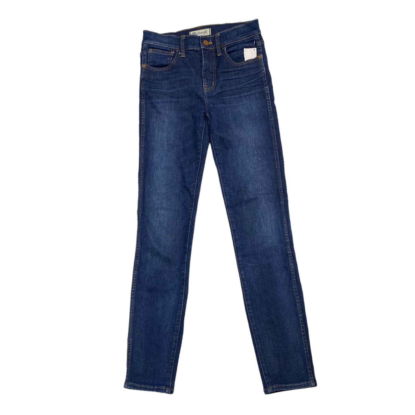 Jeans Skinny By Madewell In Blue Denim, Size: 0