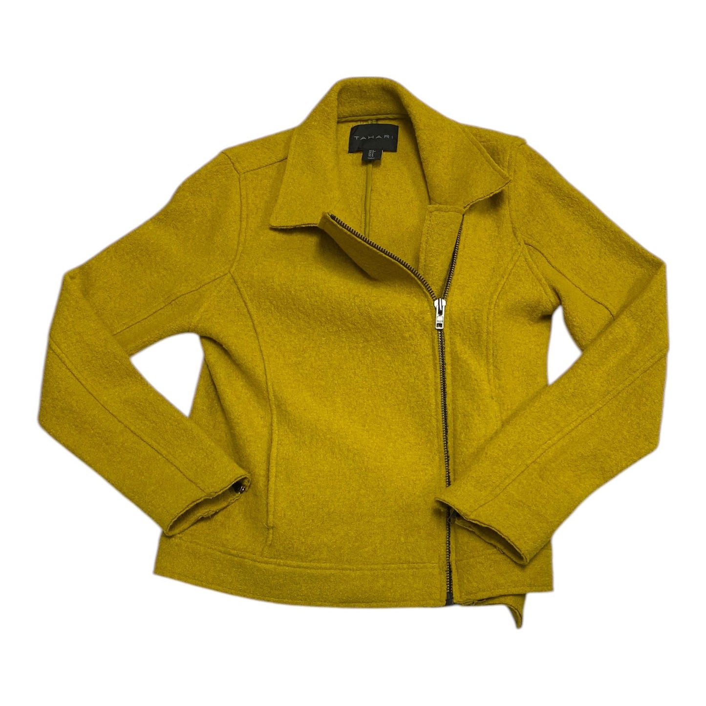 Blazer By Tahari By Arthur Levine In Yellow, Size: S