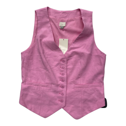 Vest Other By A New Day In Pink, Size: Xs