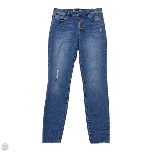 Jeans Skinny By Kut In Blue Denim, Size: 8