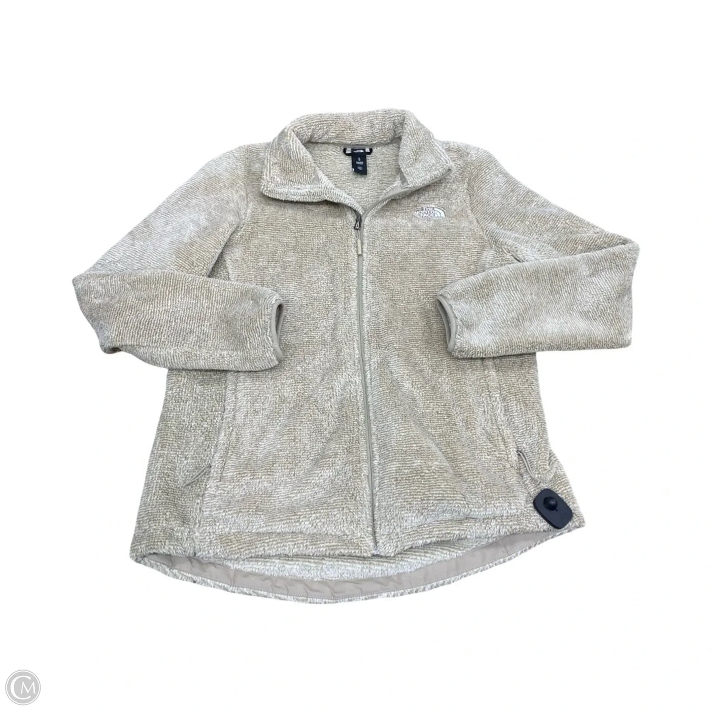 Athletic Jacket By The North Face In Tan, Size: L