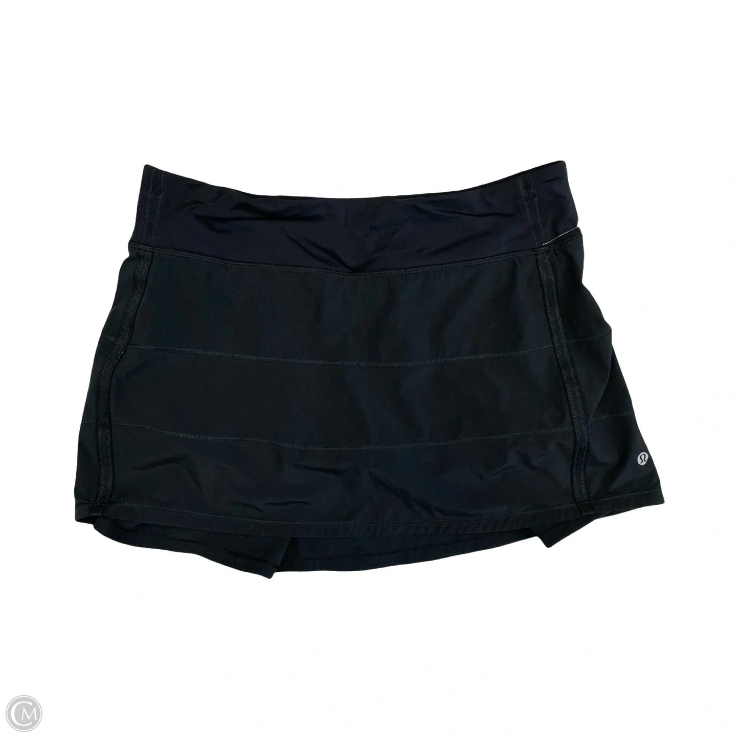 Athletic Skirt By Lululemon In Black, Size: 8