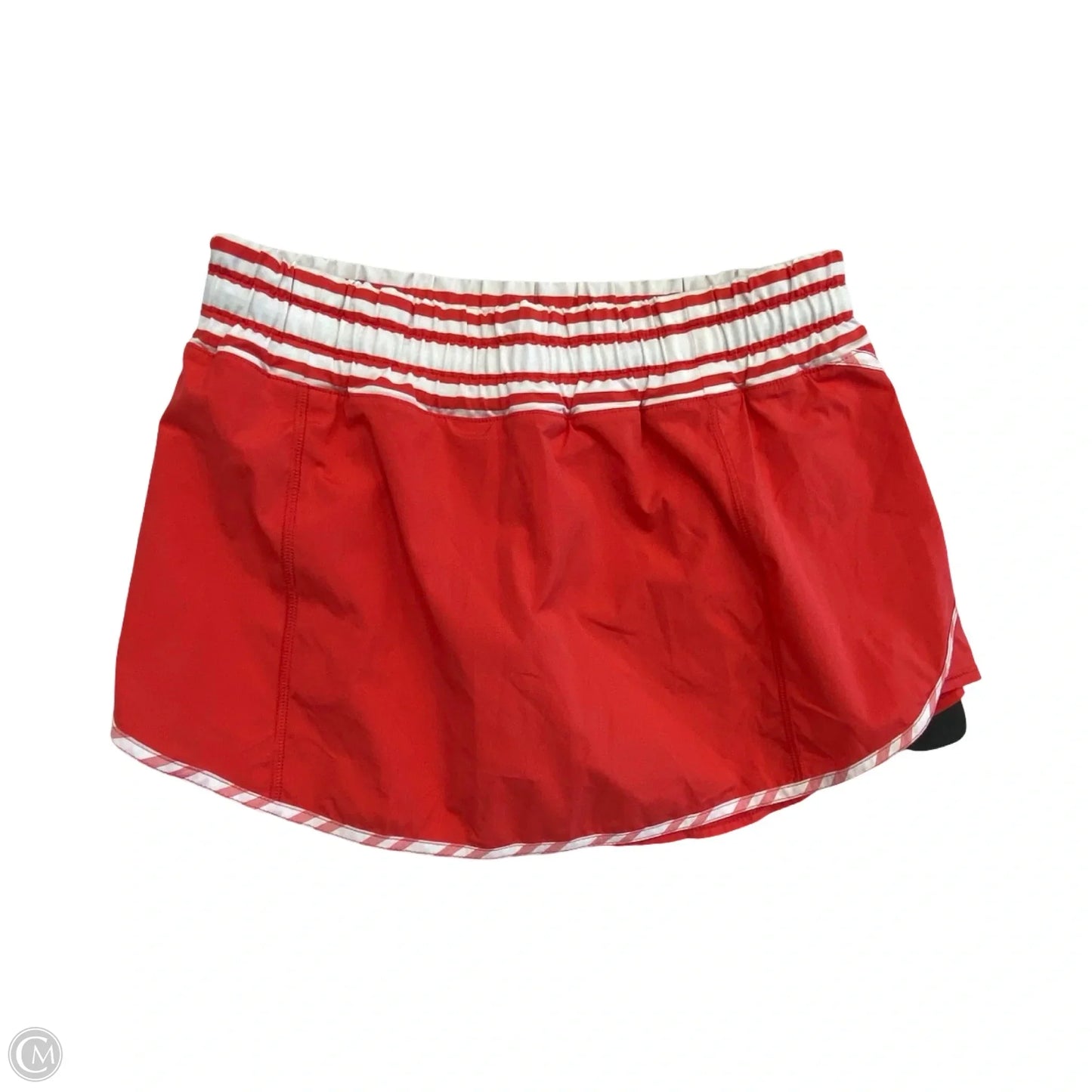 Athletic Skirt By Lululemon In Red & White, Size: 8
