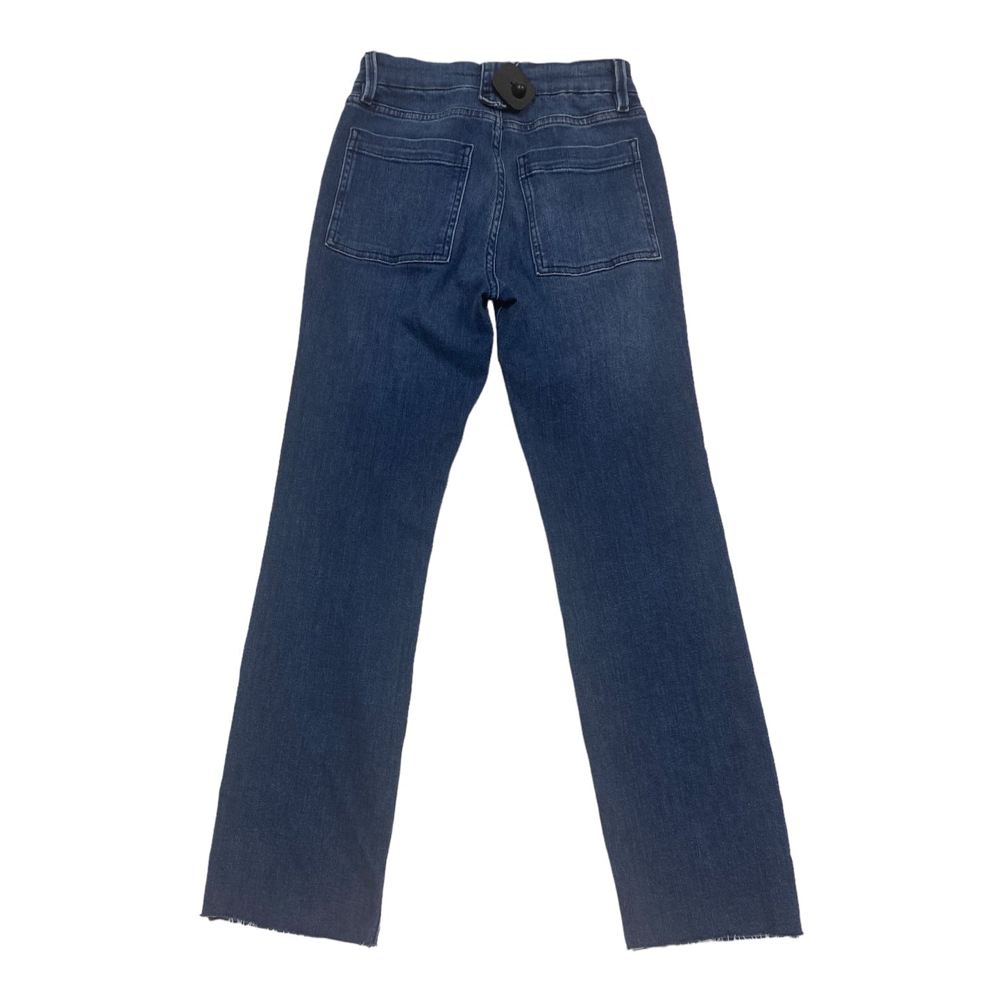 Blue Denim Jeans Straight Frame, Size 0