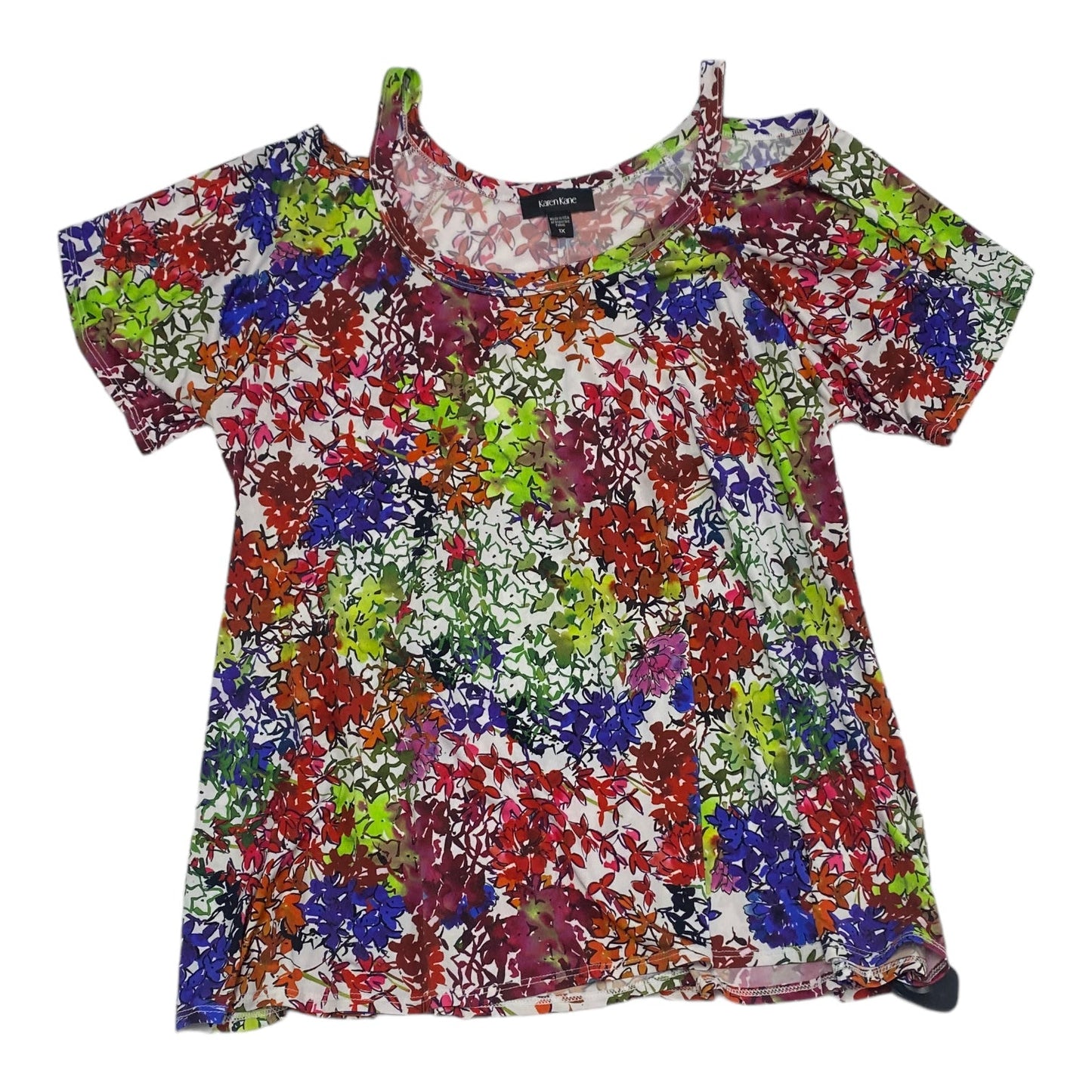 Top Short Sleeve By Karen Kane  Size: 1x