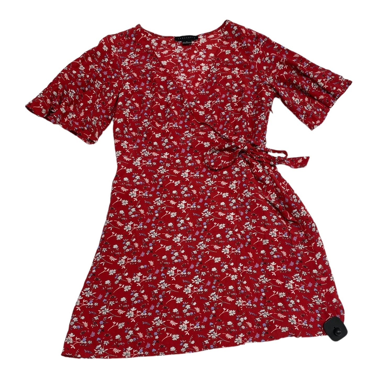 Red & White Dress Casual Midi Sanctuary, Size S