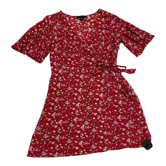 Red & White Dress Casual Midi Sanctuary, Size S