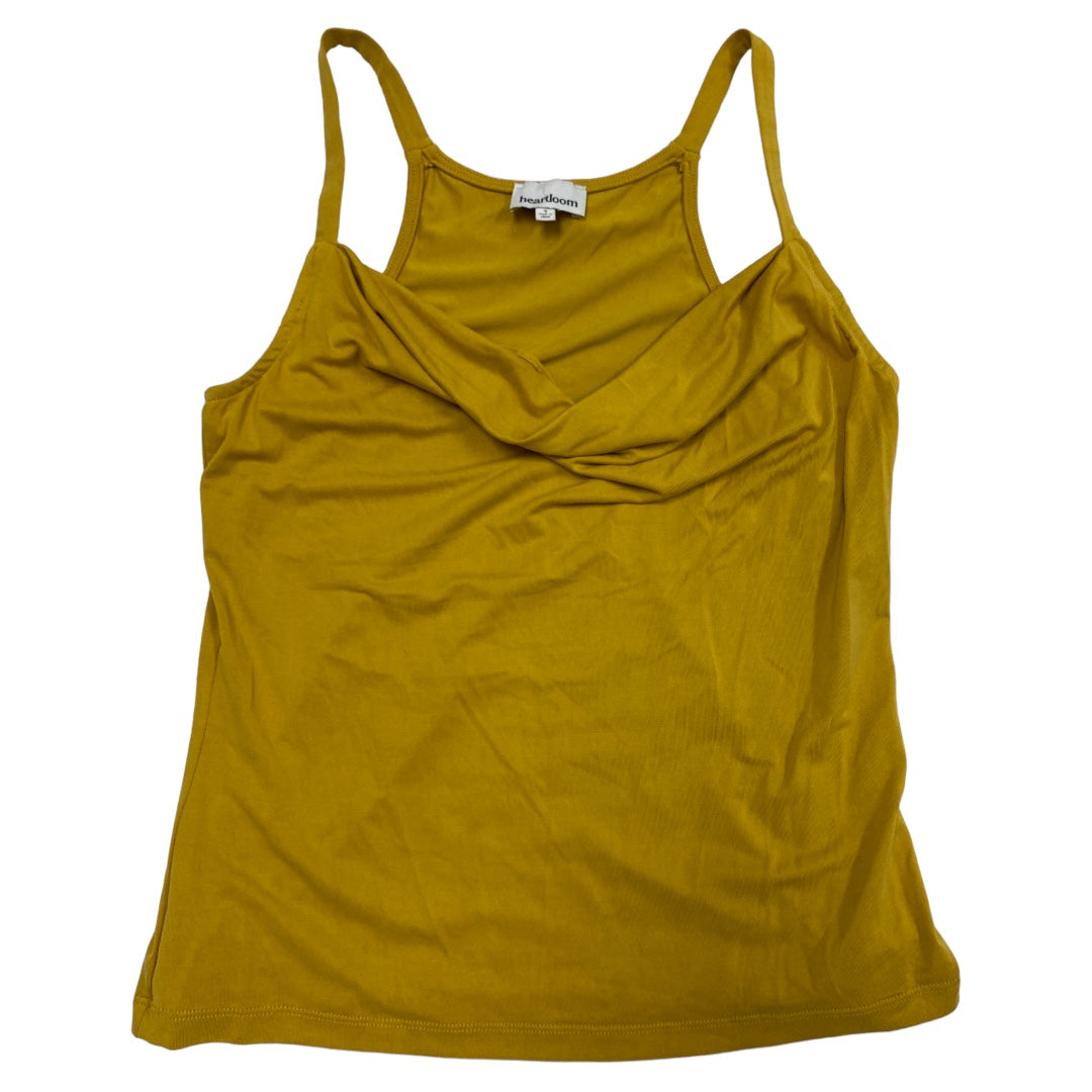 Gold Top Sleeveless HEARTLOOM, Size Xs