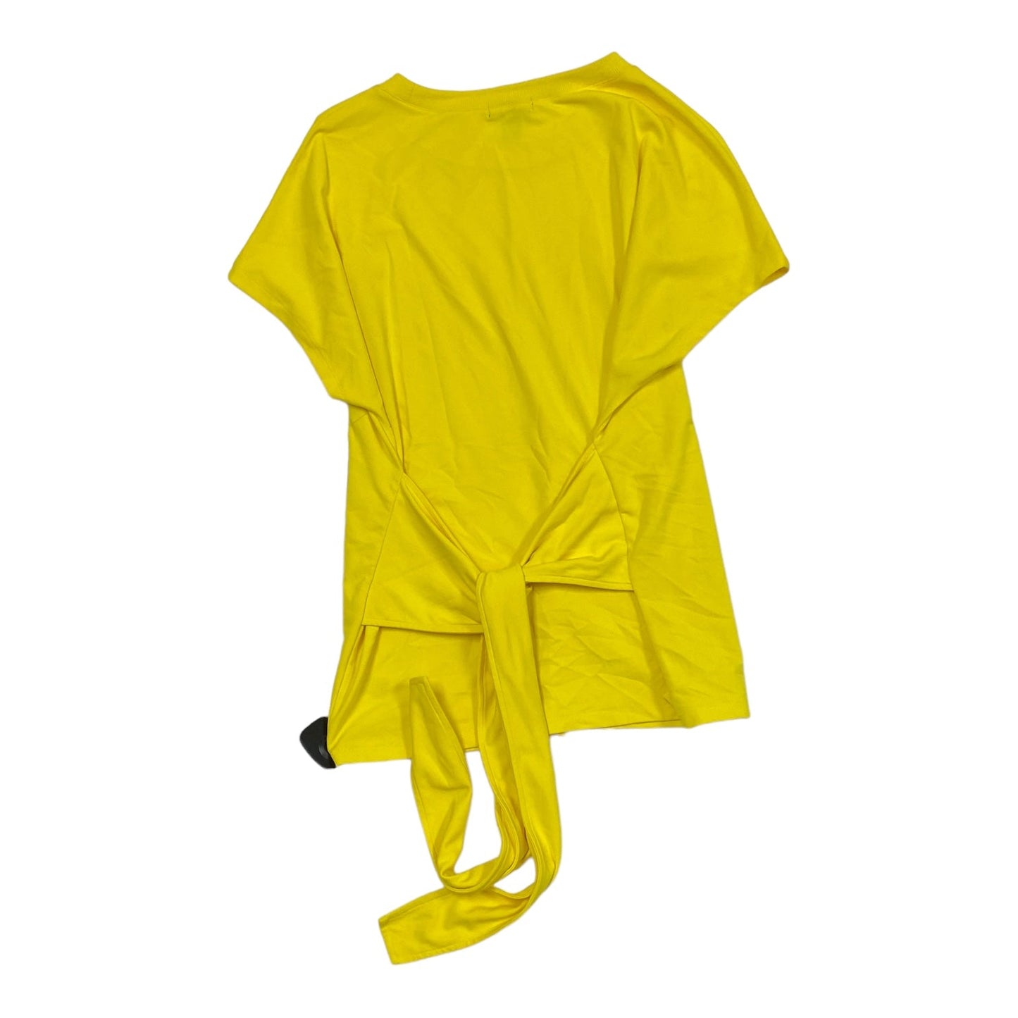 Yellow Top Short Sleeve Halogen, Size M