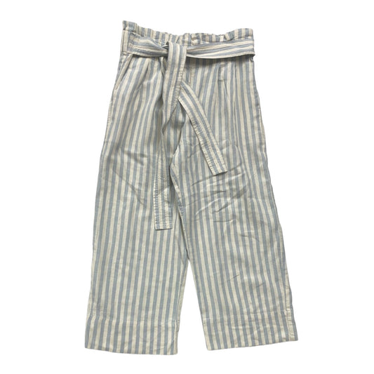 Striped Pattern Pants Cropped Madewell, Size S