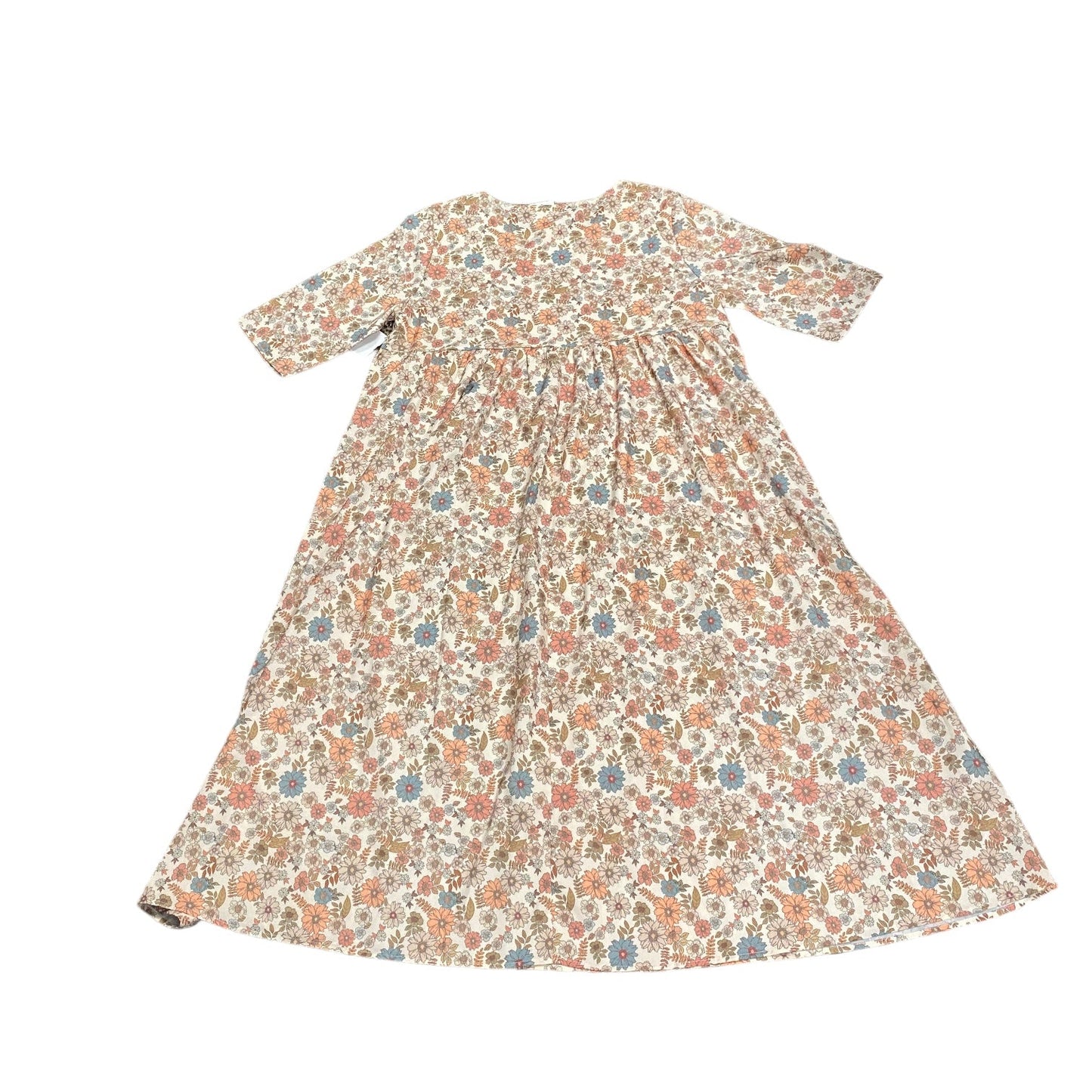 Floral Print Dress Casual Maxi Clothes Mentor, Size Xxl