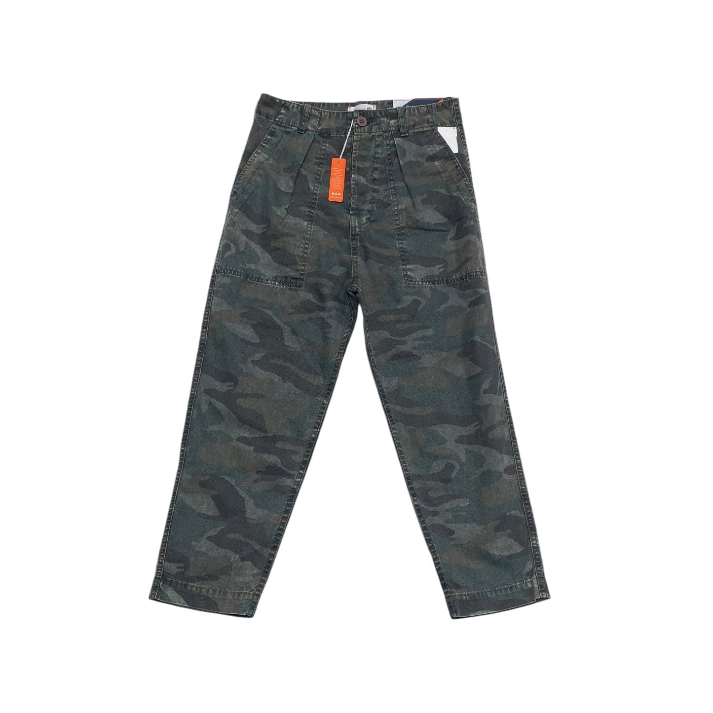 Pants Cropped By Sundry In Camouflage Print, Size: 4