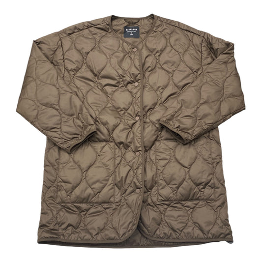 Coat Puffer & Quilted By Everlane In Brown, Size: Xl