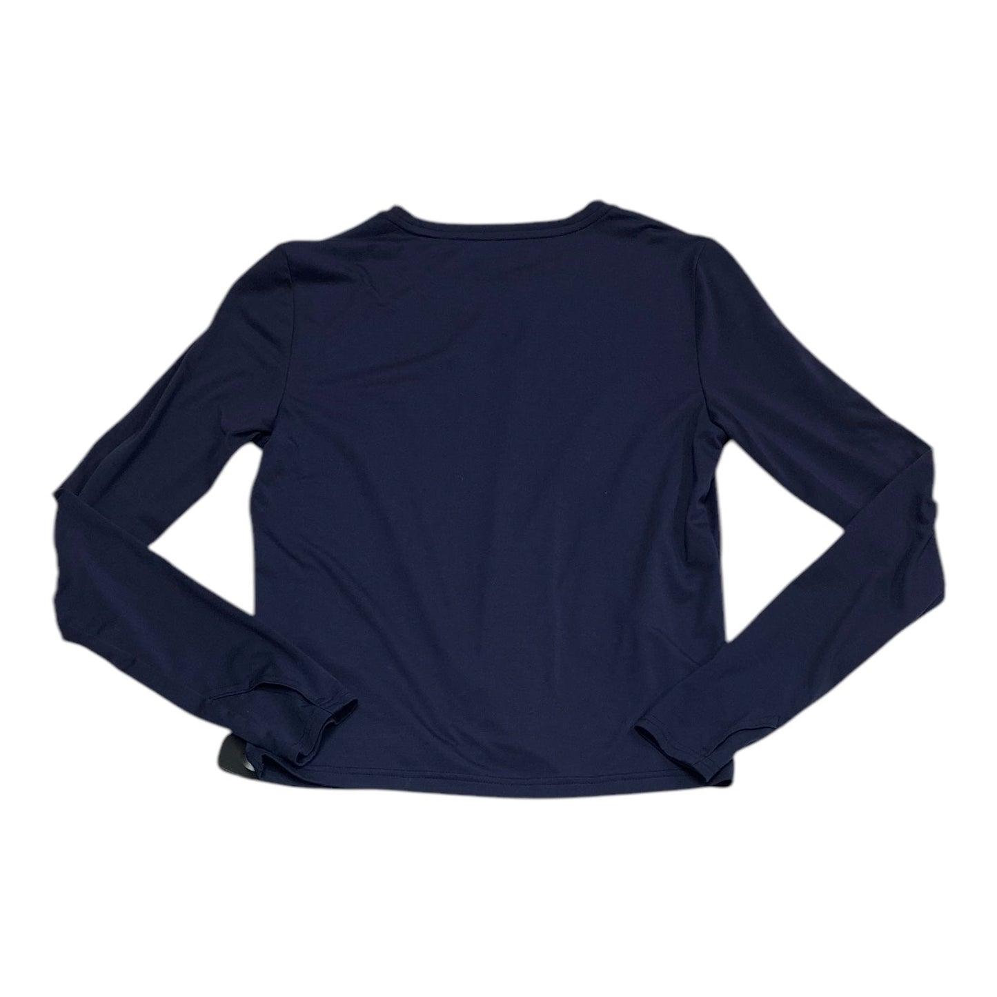 Athletic Top Long Sleeve Crewneck By Athleta In Navy, Size: M