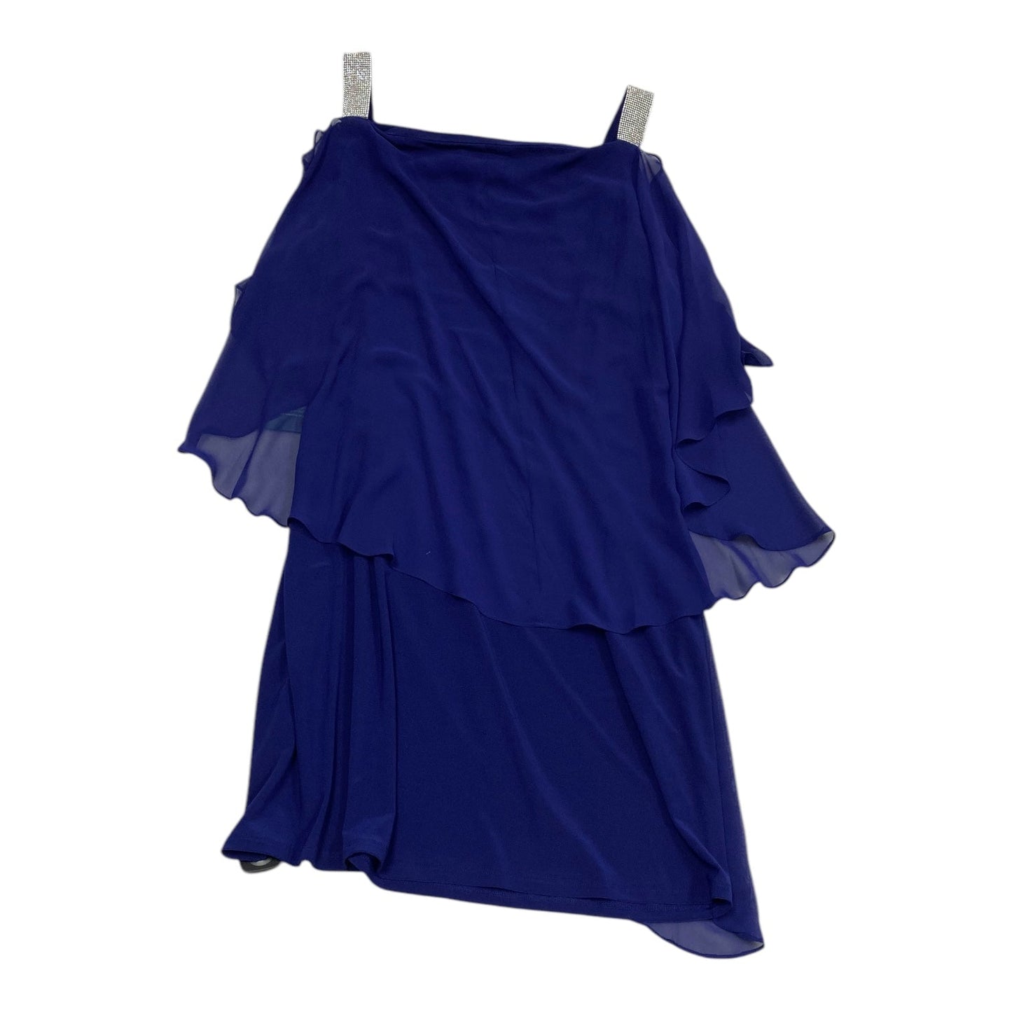 Dress Party Midi By Msk In Navy, Size: Xl