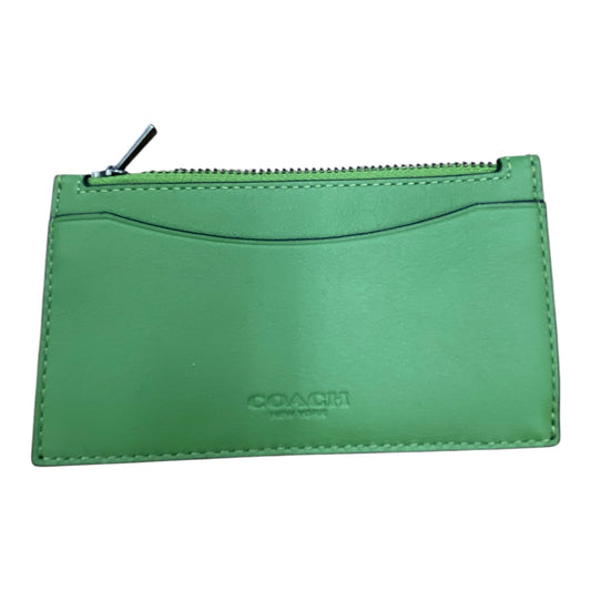 Id/card Holder Designer By Coach, Size: Small