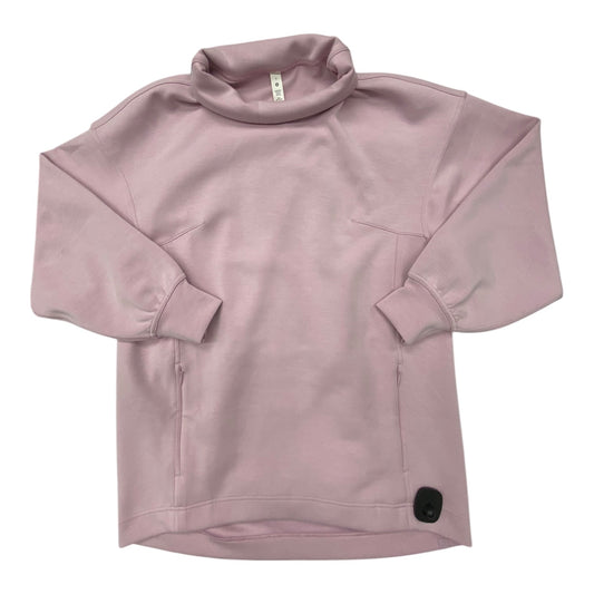 Athletic Sweatshirt Collar By Lululemon In Pink, Size: 6