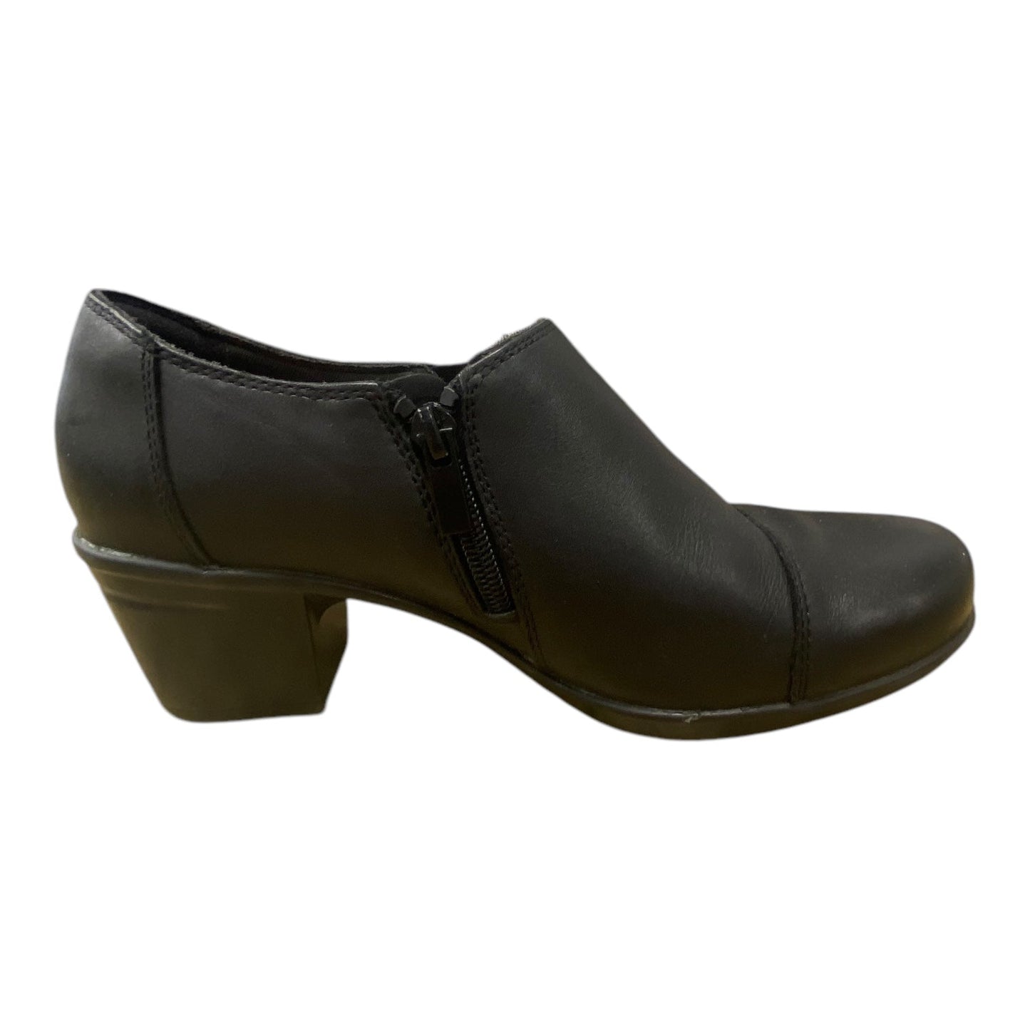 Shoes Heels Block By Clarks In Black, Size: 7