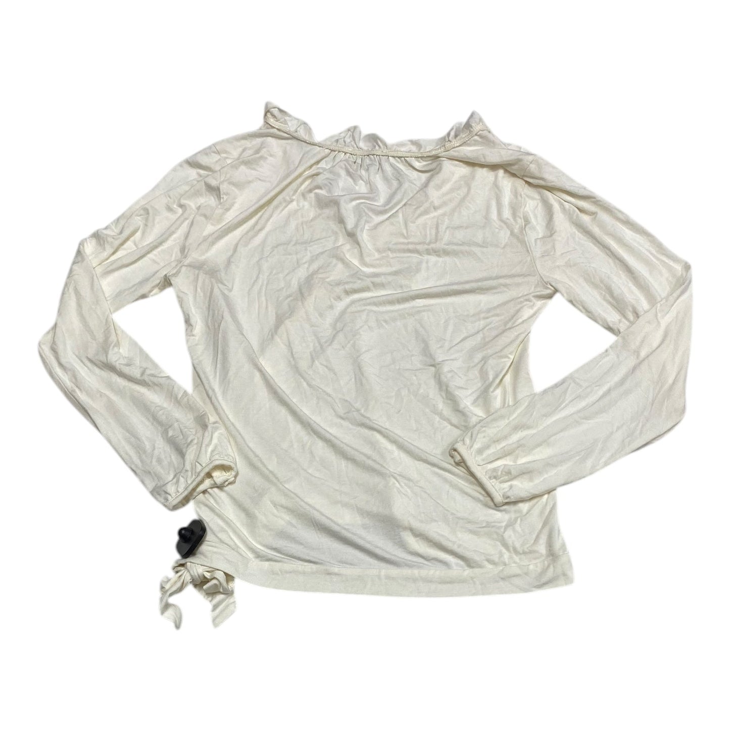 Top Long Sleeve By J. Crew In Cream, Size: S