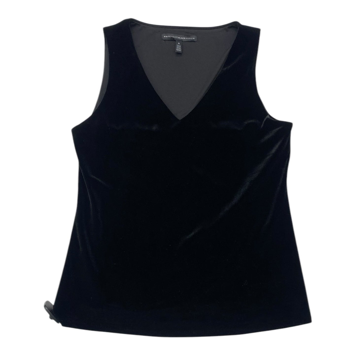 Top Sleeveless By White House Black Market In Black, Size: M