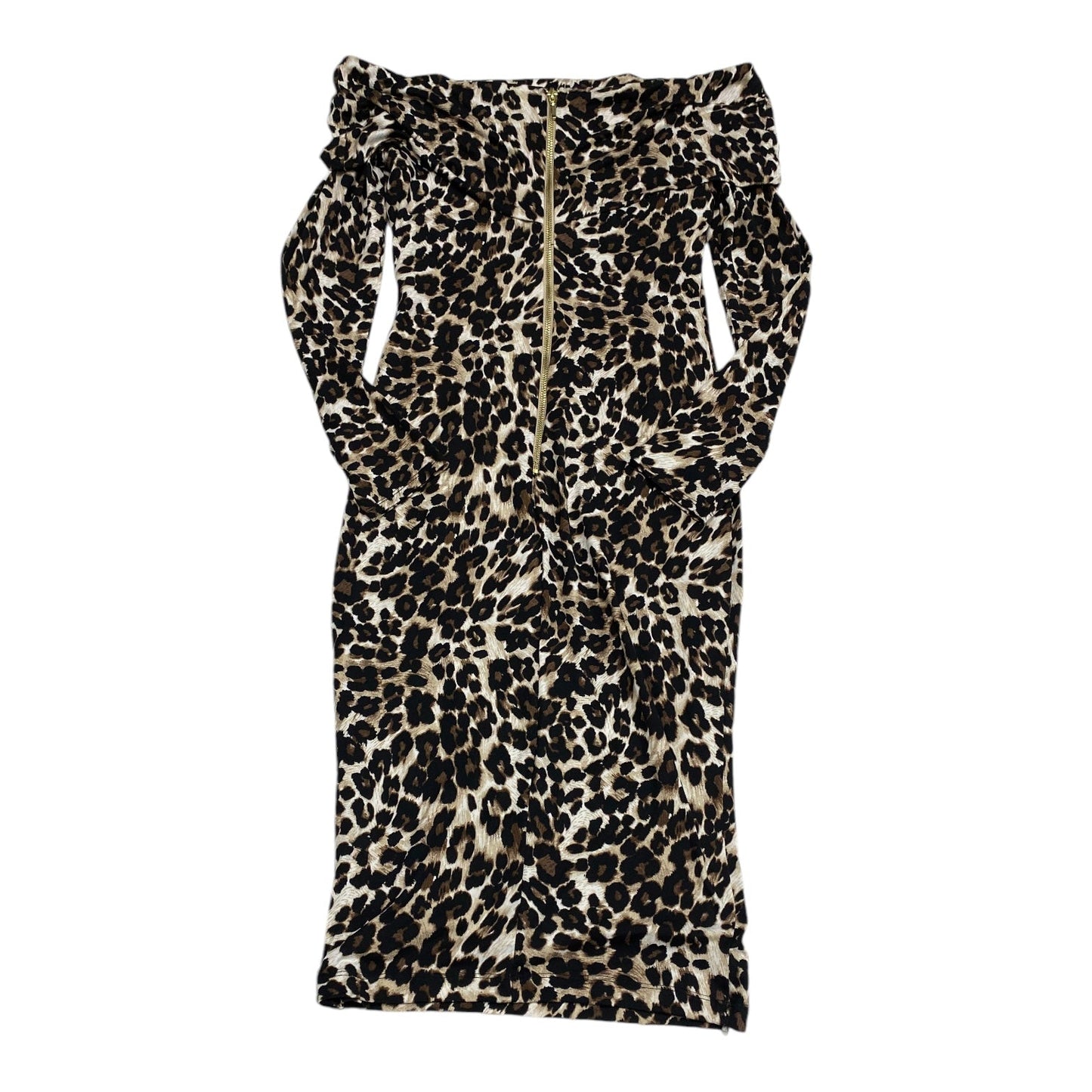 Dress Party Midi By Premier Amour In Animal Print, Size: S