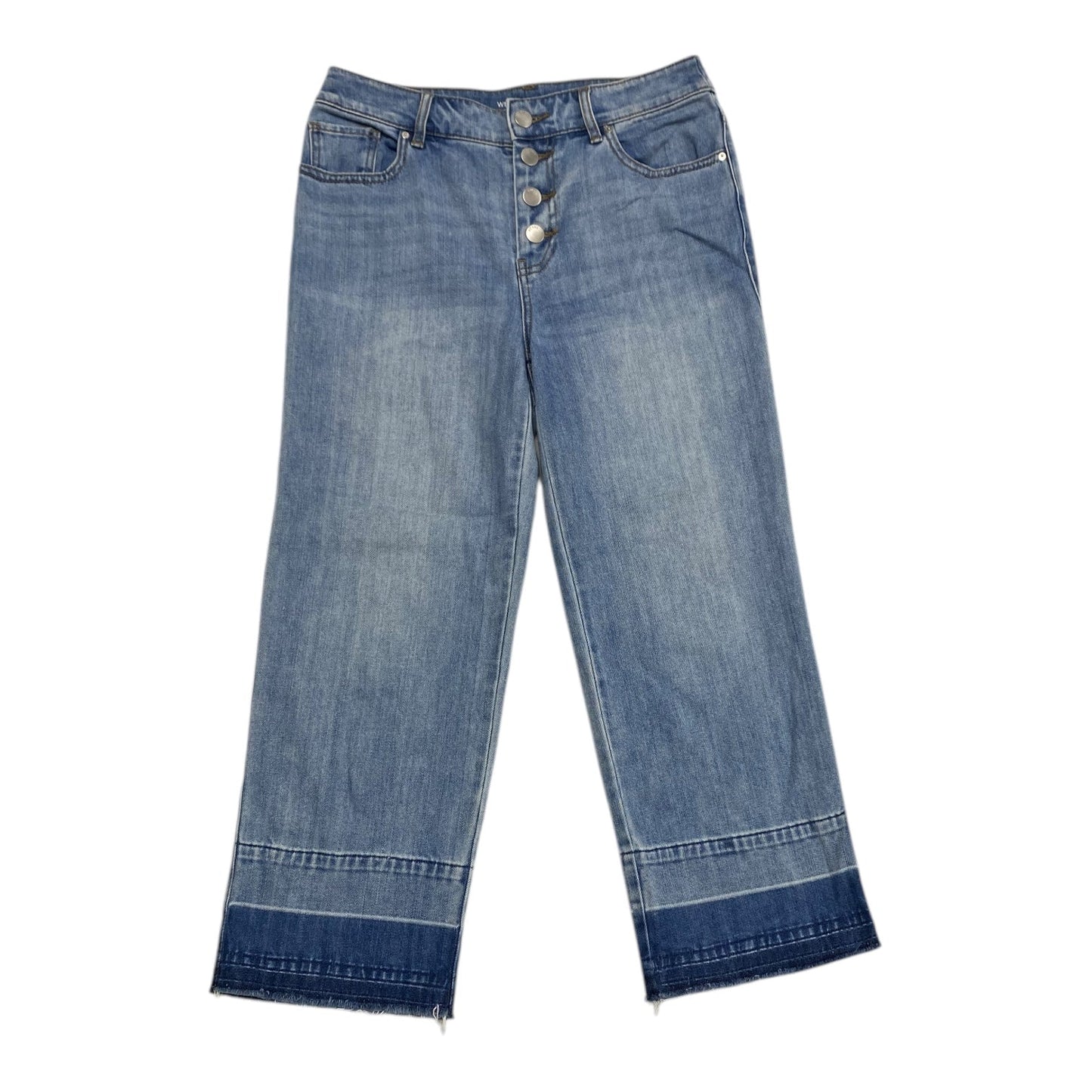 Jeans Cropped By Chicos In Blue, Size: 4