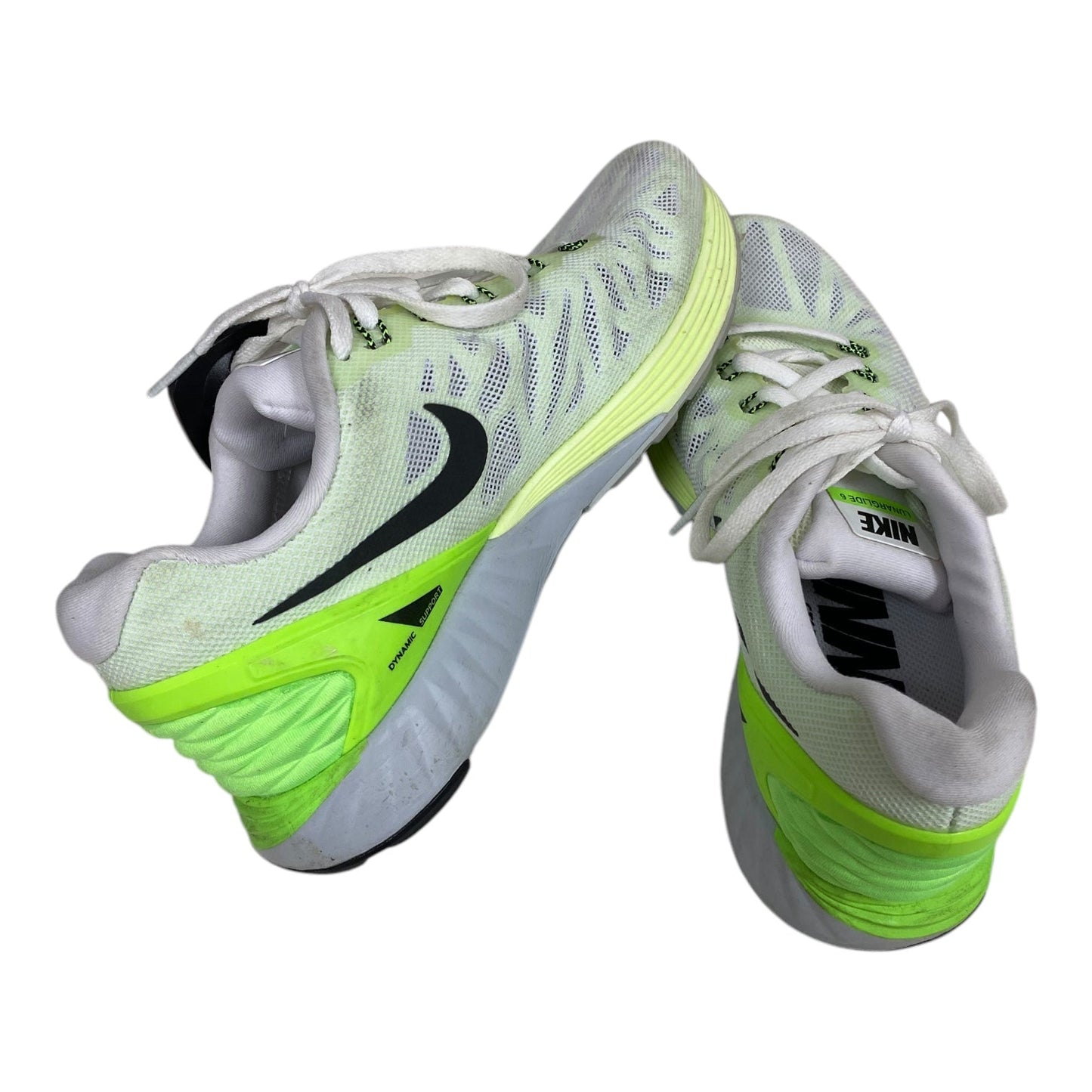 Shoes Athletic By Nike In Green & White, Size: 6