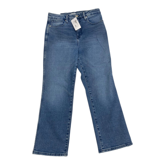 Jeans Straight By Good American In Blue, Size: 8