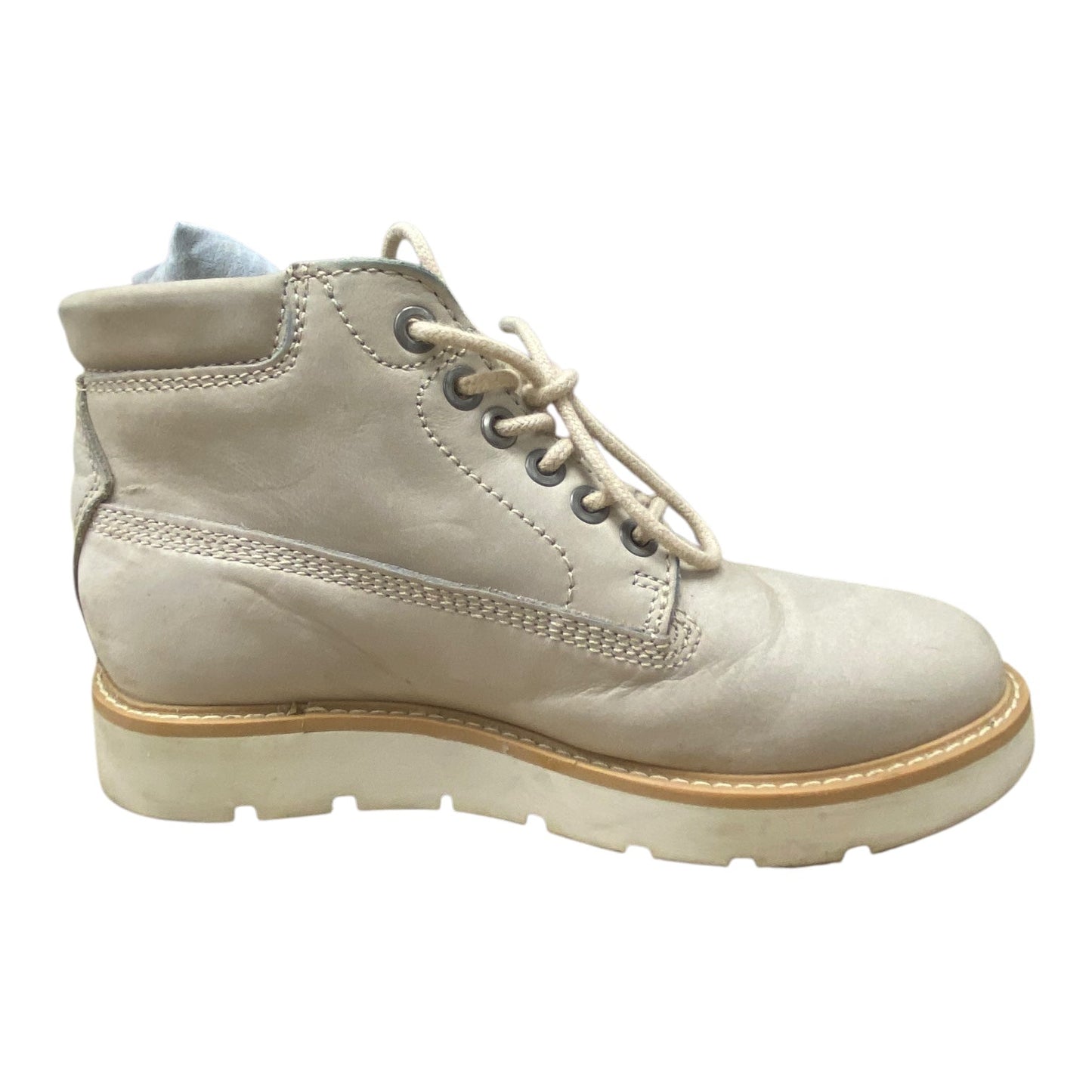 Boots Ankle Flats By Cmc In Ivory, Size: 6