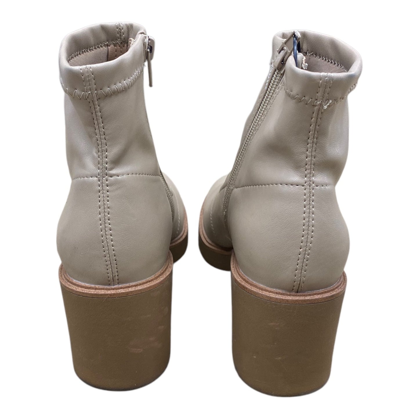 Boots Ankle Heels By Life Stride In Beige, Size: 7.5