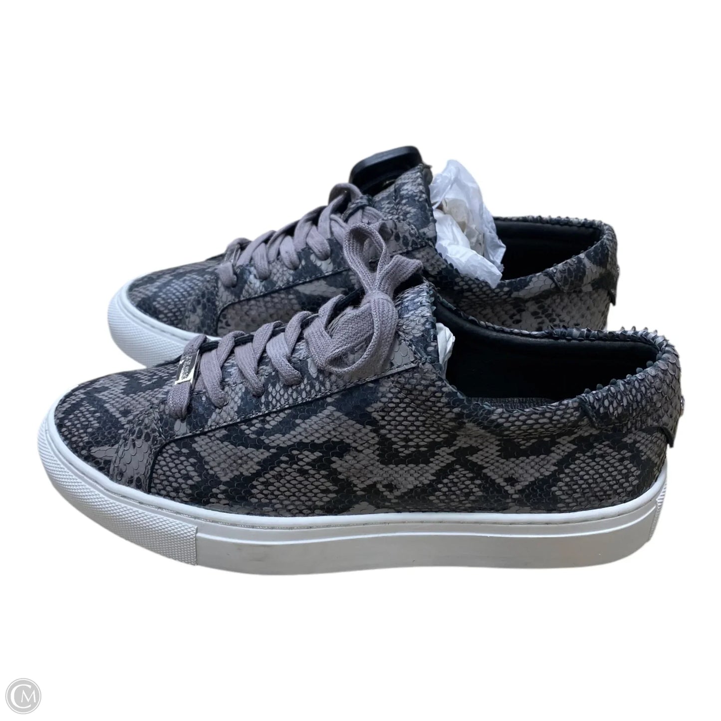 Shoes Sneakers By J Slides In Snakeskin Print, Size: 7