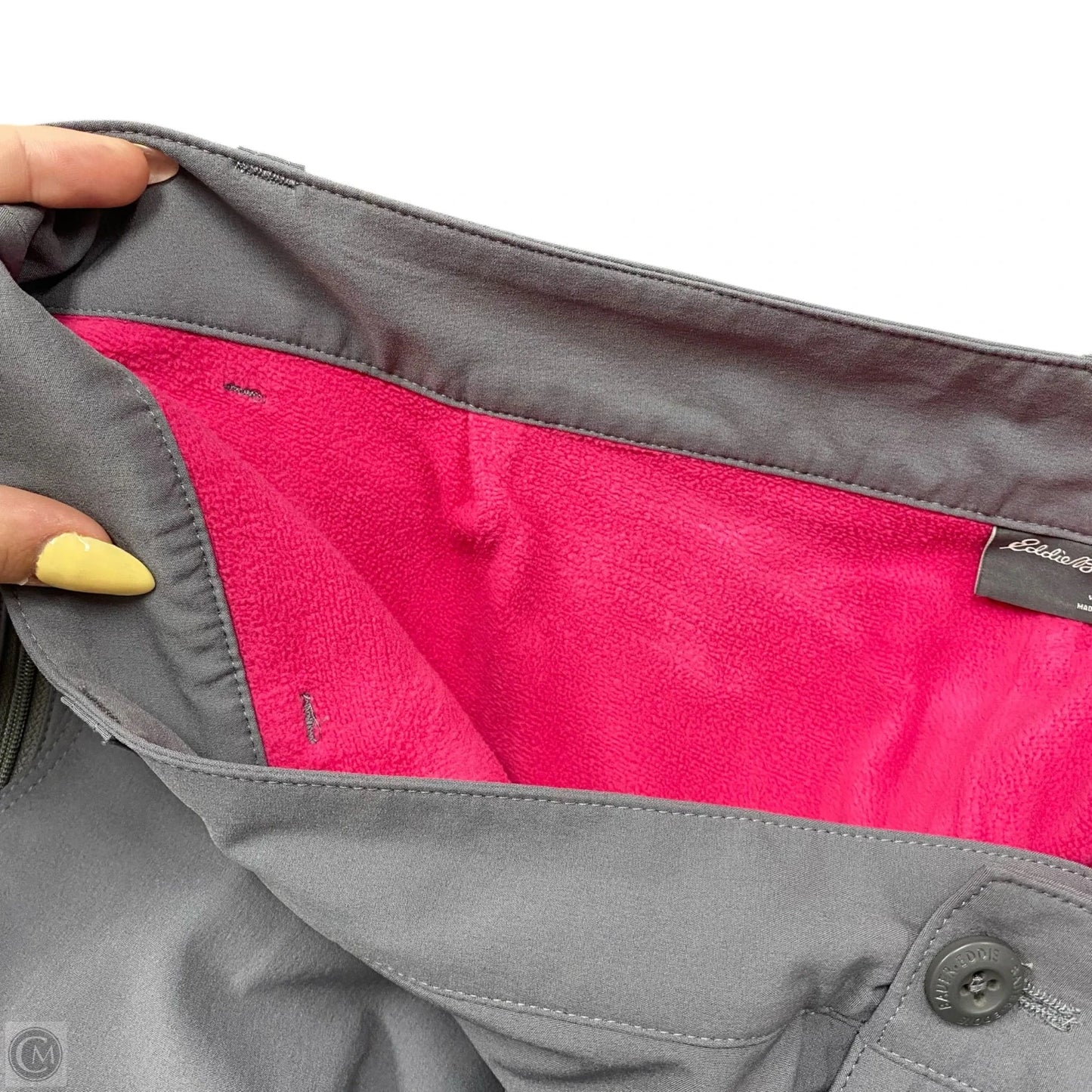 Athletic Pants By Eddie Bauer In Grey, Size: 18