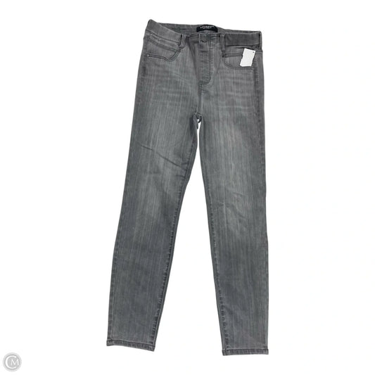 Jeans Skinny By Liverpool In Grey, Size: 8