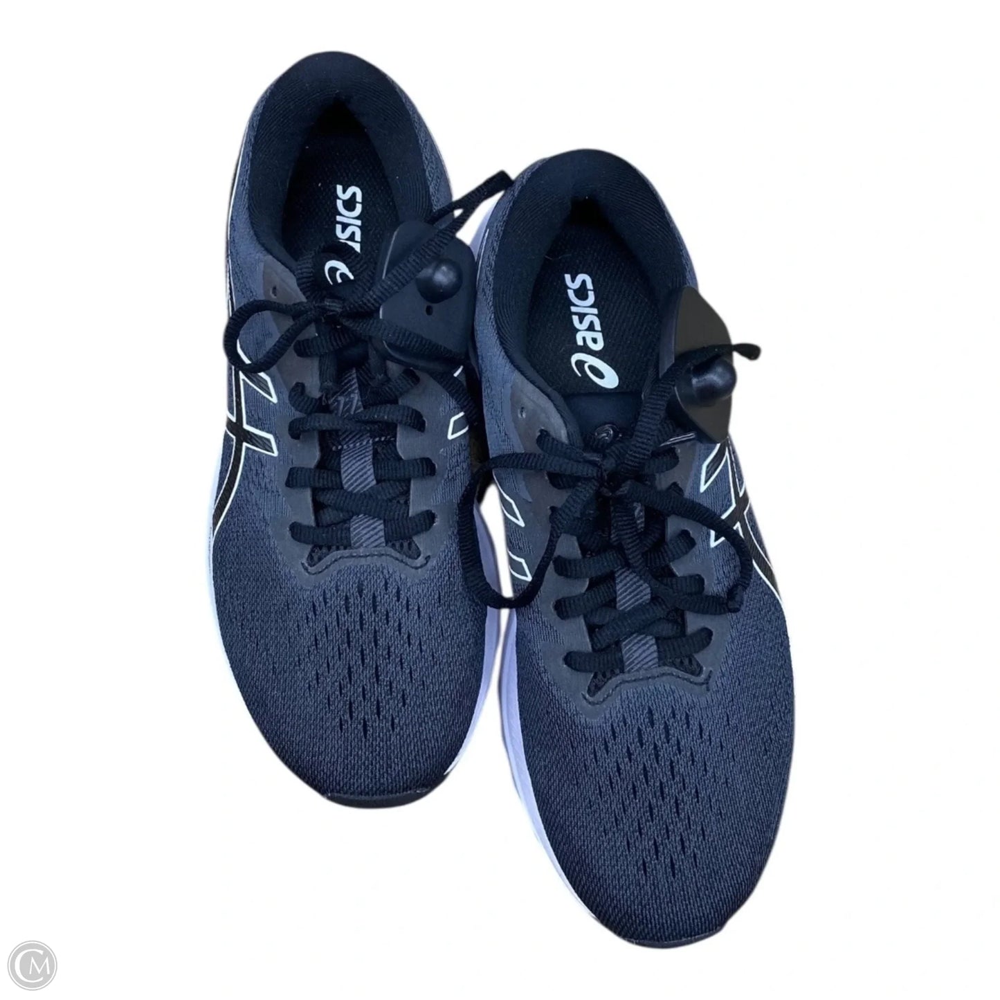 Shoes Athletic By Asics In Black & White, Size: 8