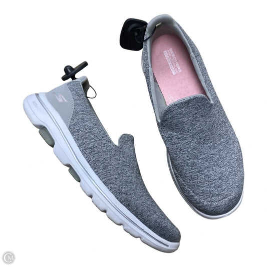 Shoes Flats By Skechers In Grey, Size: 9.5