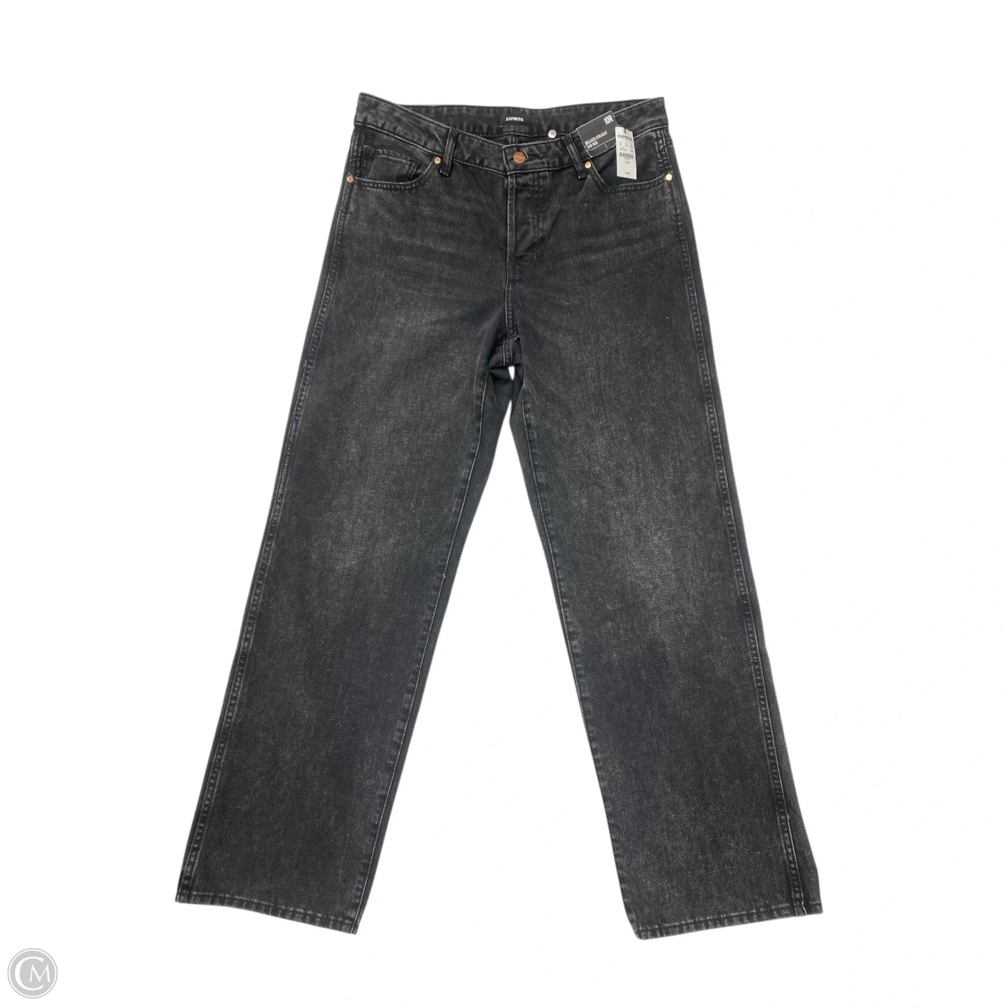 Jeans Straight By Universal Thread In Black, Size: 10