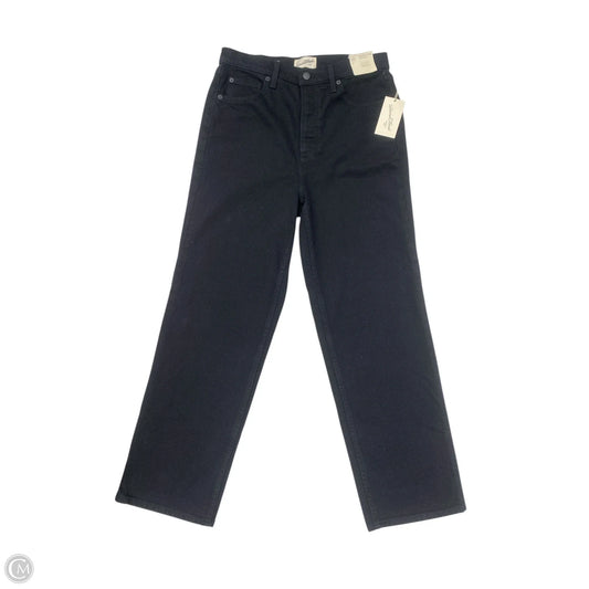 Jeans Straight By Express In Black, Size: 10