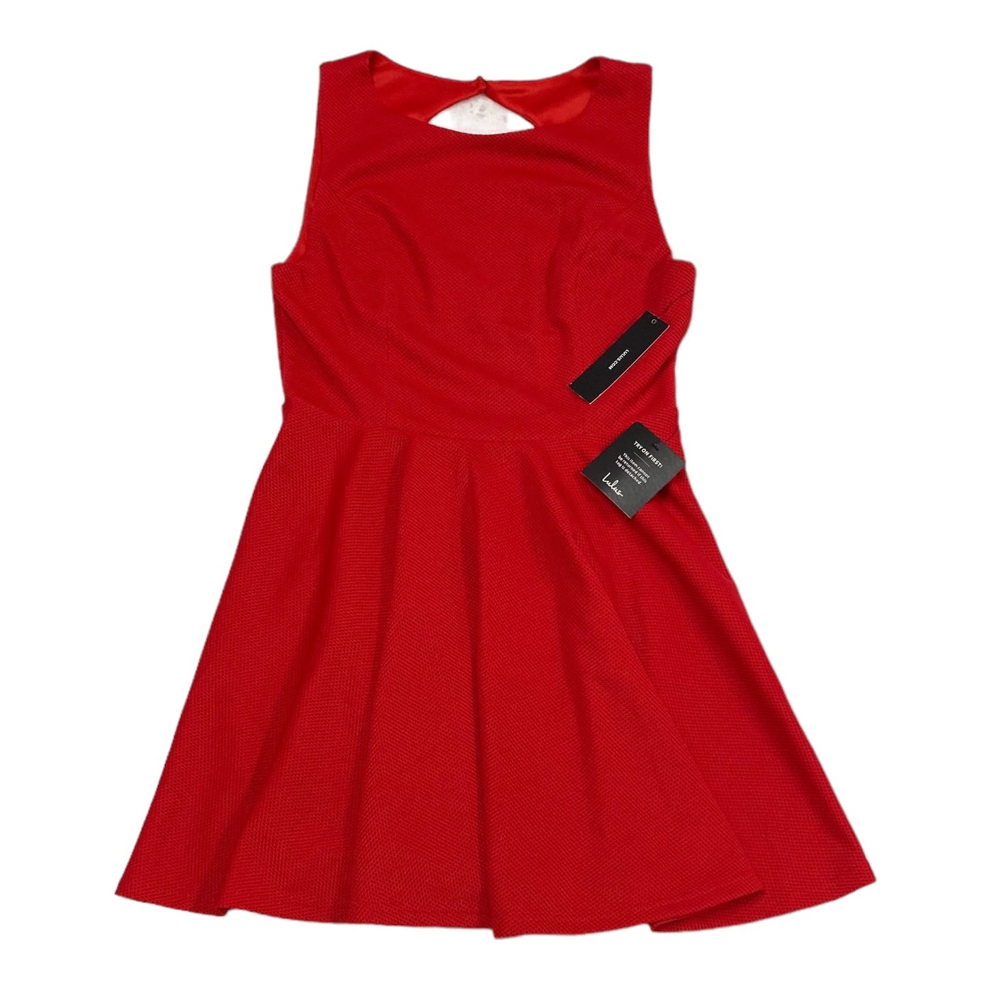 Red Dress Casual Midi Lulus, Size Xl